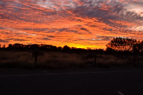 Uluru, Sunset